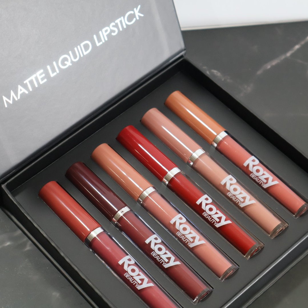 Liquid Lipsticks | 6 Pieces